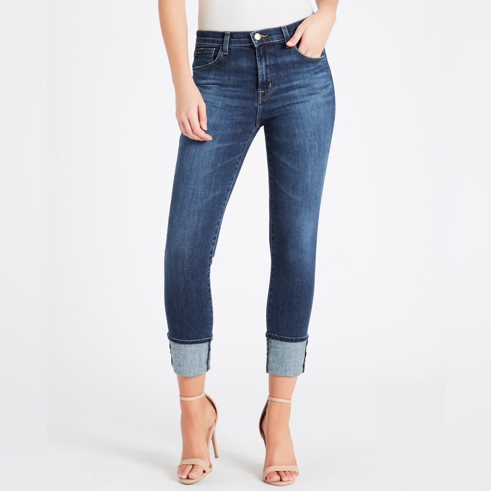 J Brand Ruby High Rise Cigarette Jeans in Arcade
